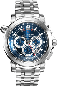 Patravi TravelTec GMT Stainless Steel Automatic
