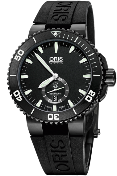 Oris Aquis Titan Small Second, Date