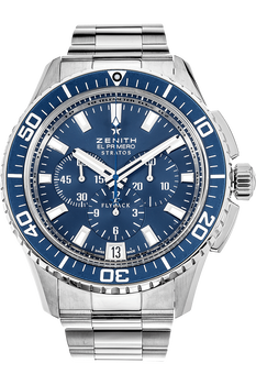 El Primero Stratos Flyback Stainless Steel Automatic