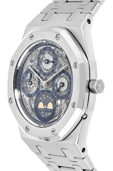 Royal Oak Perpetual Calendar Skeleton Platinum Automatic