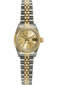 Datejust Circa 1989 Yellow Gold and Stainless Steel Automatic