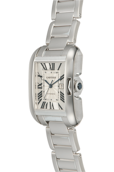 Tank Anglaise White Gold Automatic