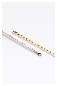 Link Pearl Necklace