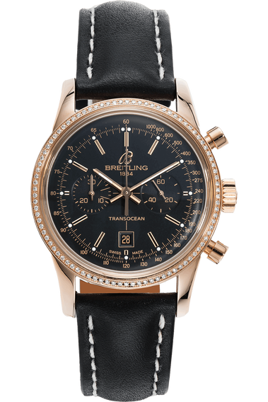 Transocean Chronograph Rose Gold Automatic