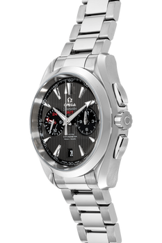 Aqua Terra Co-Axial GMT Chronograph Stainless Steel Automatic