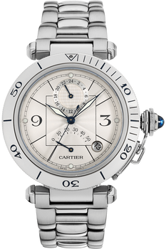 Pasha GMT Power Reserve Stainless Steel Automatic