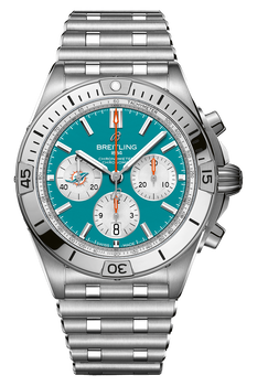 Chronomat B01 42 NFL Miami Dolphins Edition