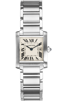 Tank Francaise Stainless Steel Quartz