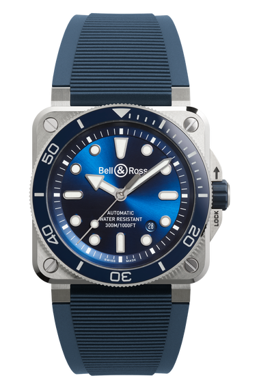 BR-03 Diver Blue Steel