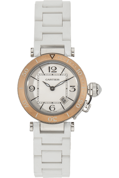 Pasha Seatimer Rose Gold and Stainless Steel Quartz