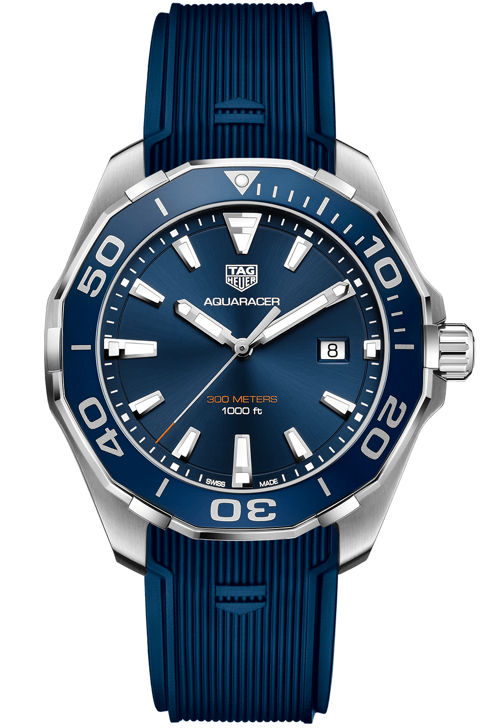 Tag Heuer Aquaracer Quartz Womens Watch way1321bh0743 TAG Heuer Aquaracer 300M Aluminum Bezel Quartz