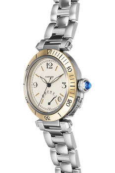 Pasha Diver Power Reserve Yellow Gold and Stainless Steel Automatic