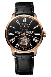 Marine Torpilleur Tourbillon 42mm Rose Gold