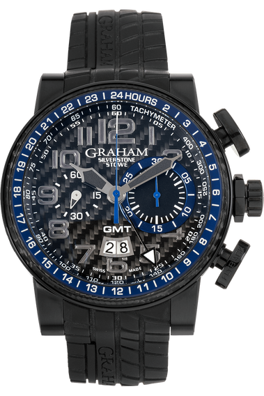 Silverstone Stowe GMT Chronograph PVD Stainless Steel Automatic