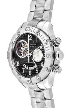 El Primero Defy Classic Open Chronograph Stainless Steel