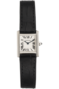 Tank Francaise White Gold Quartz