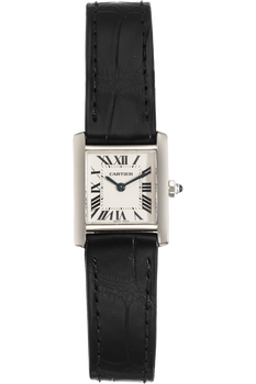 Tank Francaise White Gold Quartz