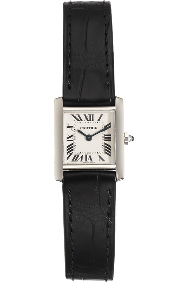 Tank Francaise White Gold Quartz