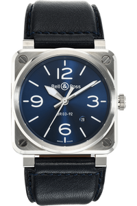 BR 03-92 Blue Steel Stainless Steel Automatic
