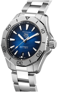 Aquaracer Calibre 5 Automatic Mens Blue Steel Watch