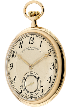 Pocket Watch Circa 1900s Yellow Gold Manual
