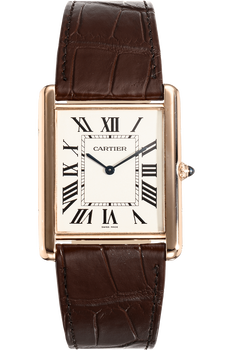 Tank Louis Cartier Rose Gold Manual