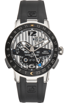 El Toro GMT Perpetual Calendar Ceramic and Platinum Automatic