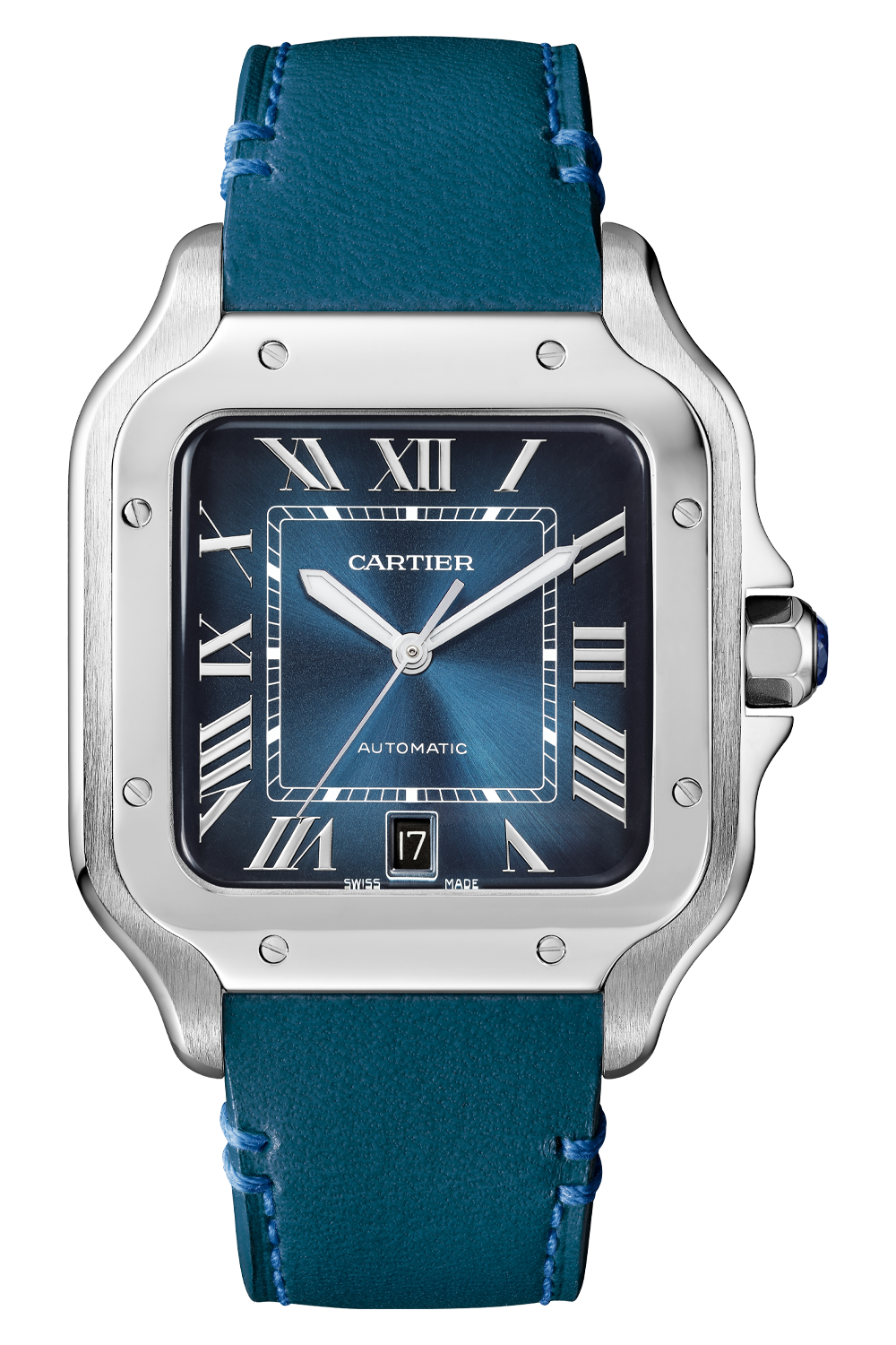 cartier blue santos