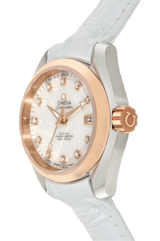 Seamaster Aqua Terra Co-Axial Rose Gold and Stainless Steel Automatic