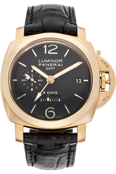 Luminor 1950 8 Days GMT Rose Gold Manual