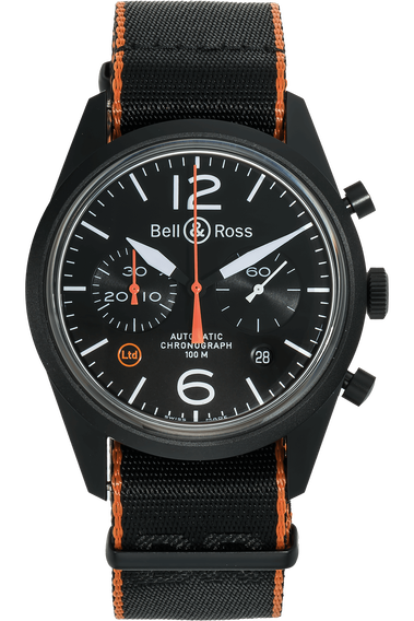 BR 126 Carbon Orange PVD Stainless Steel Automatic