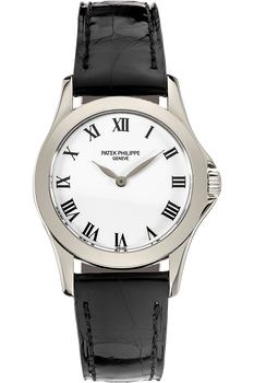 Calatrava Reference 4950 White Gold Manual