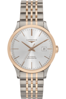 Record Rose Gold and Stainless Steel Automatic