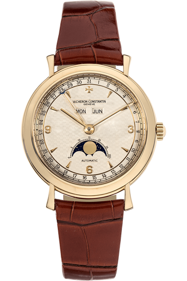 Historiques Triple Calendar Yellow Gold Automatic