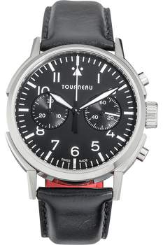 TNY 40mm Chronograph Aviator in Stainless Steel