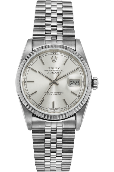 Datejust Circa 1987 White Gold and Stainless Steel Automatic