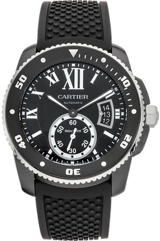 Calibre de Cartier Diver DLC Stainless Steel Automatic