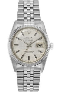 Datejust Circa 1980 White Gold and Stainless Steel Automatic