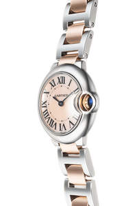 Ballon Bleu Rose Gold and Stainless Steel Quartz