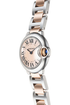 Ballon Bleu Rose Gold and Stainless Steel Quartz