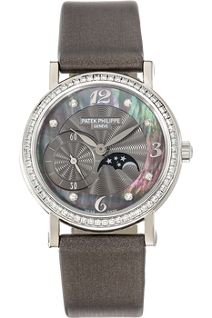 Calatrava Moon Phase Reference 4958 White Gold Manual