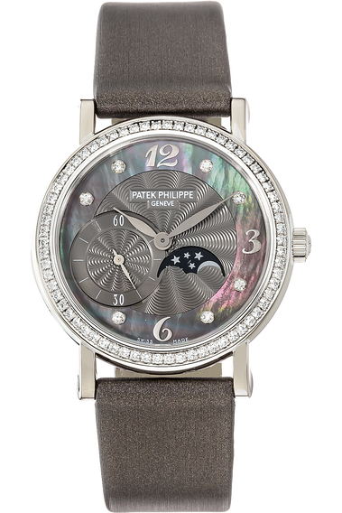 Calatrava Moon Phase Reference 4958 White Gold Manual