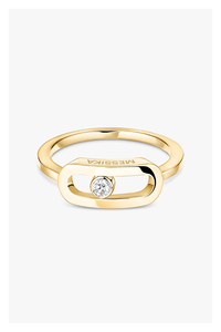 Move Uno Ring in Yellow Gold 