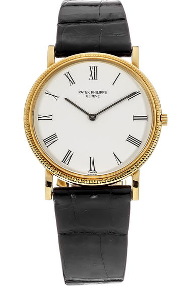 Calatrava Reference 3520 Yellow Gold Manual