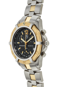 2000 Exclusive Chronograph Yellow Gold and Stainless Steel