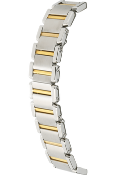 Tank Francaise Yellow Gold and Stainless Steel Quartz