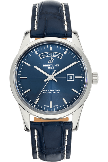 Transocean Day &amp; Date Limited Edition Stainless Steel Automatic