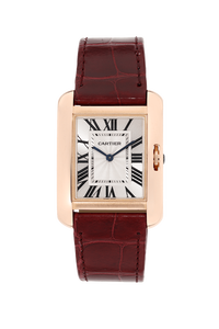 Tank Anglaise Rose Gold Quartz