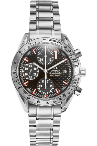 Speedmaster Date Michael Schumacher Limited Edition Stainless Steel Automatic