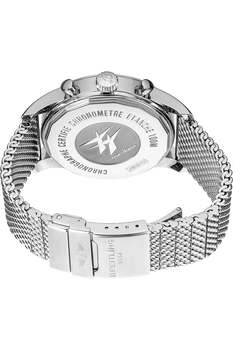 Transocean Chronograph Unitime Stainless Steel Automatic